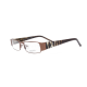 METAL OPTICAL FRAME 52-18 (135) BROWM & DEMI BROWN