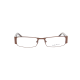 METAL OPTICAL FRAME 52-18 (135) BROWM & DEMI BROWN
