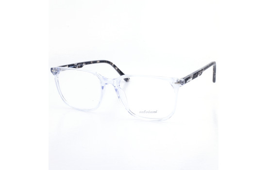PLASTIC OPTICAL FRAME 54-17 (145) CRYSTAL & DEMI