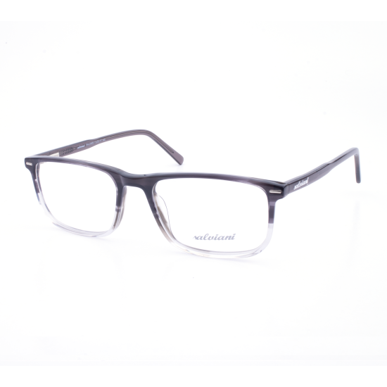 PLASTIC OPTICAL FRAME 53-17 (145) BLACK & CRYSTAL