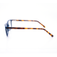 PLASTIC OPTICAL FRAME 53-17 (145) BLUE & BROWN DEM