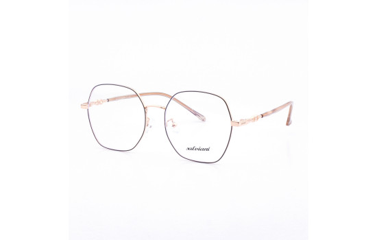 METAL OPTICAL FRAME 56-19 (147) GOLD & BLACK