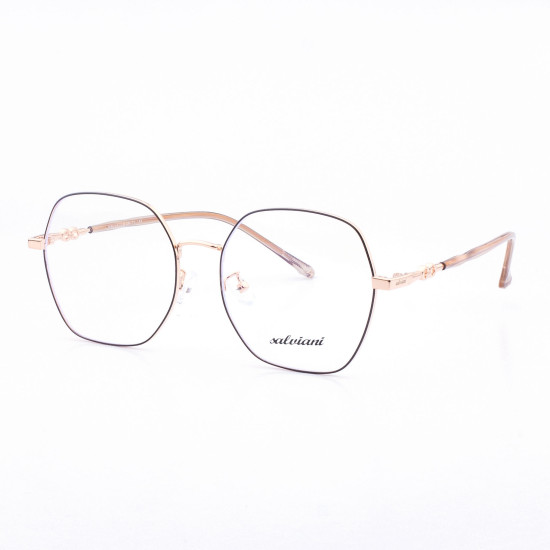 METAL OPTICAL FRAME 56-19 (147) GOLD & BLACK