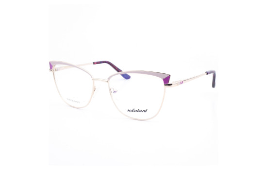 STAINLESS STEEL FRAME 54-17 (140) GOLD & CREAM