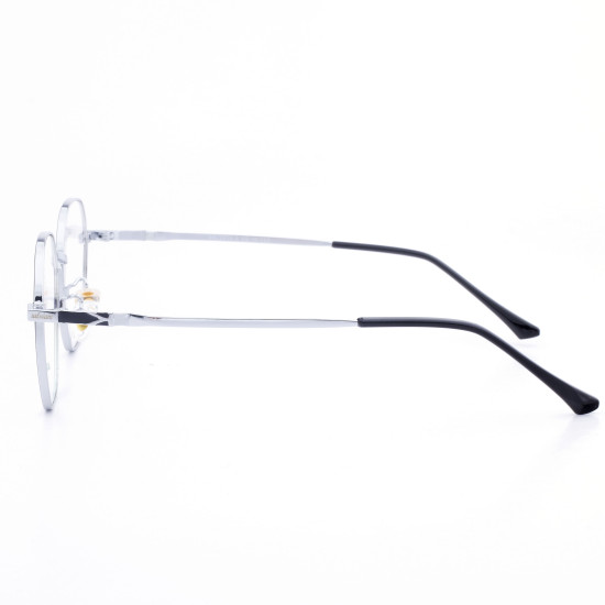 METAL OPTICAL FRAME 49-18 (143) SILVER & BLACK