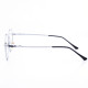 METAL OPTICAL FRAME 49-18 (143) SILVER & BLACK