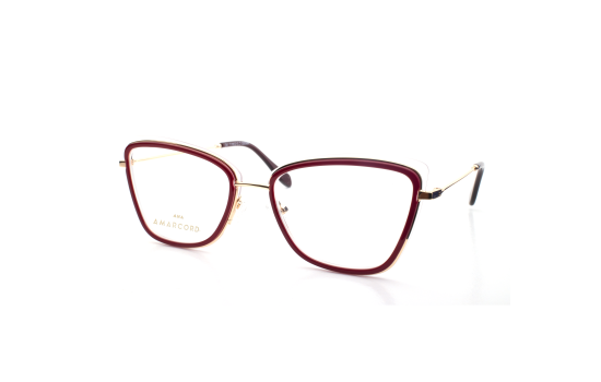 PLASTIC/ METAL OPT. FRAME 52-17(140) GOLD & BROWN