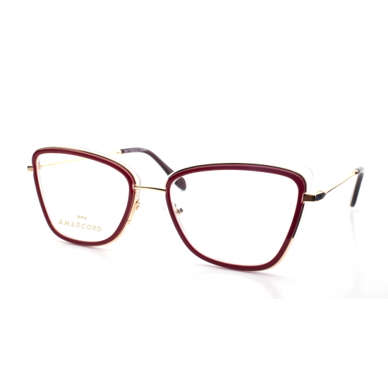 PLASTIC/ METAL OPT. FRAME 52-17(140) GOLD & BROWN