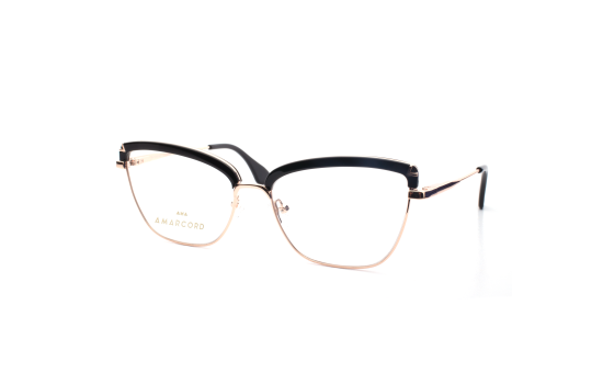 METAL FRAME 54-16(140) GOLD & BLACK
