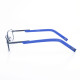 METAL OPTICAL FRAME 50-18 (134) D. BLUE