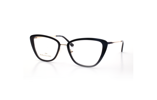 METAL FRAME 53-17 (140) GOLD & BLACK