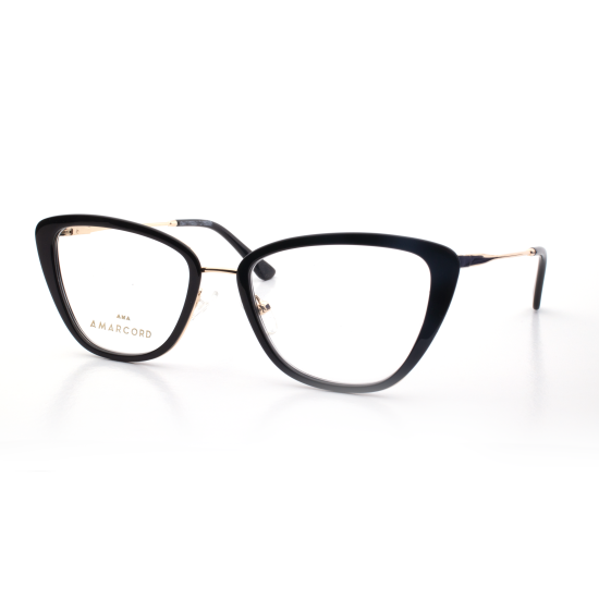 METAL FRAME 53-17 (140) GOLD & BLACK
