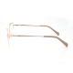 METAL HALF RIM FRAME 53-17 (140) CREAM & GOLD