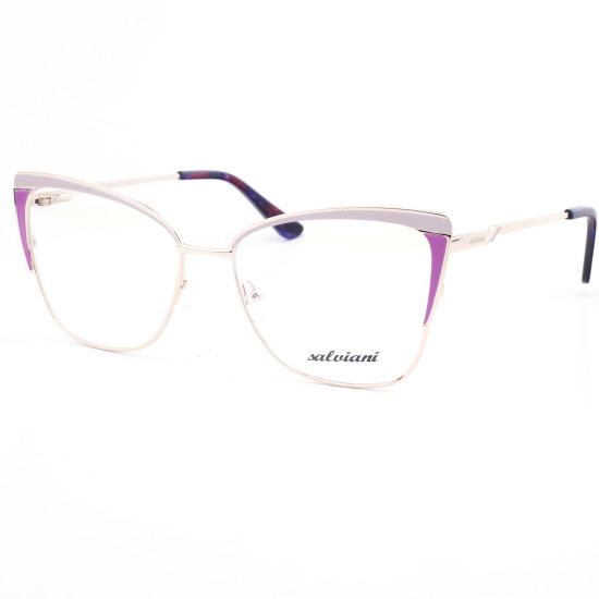 STAINLESS STEEL FRAME 55-16 (140) GOLD & PURPLE