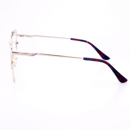 STAINLESS STEEL FRAME 55-16 (140) GOLD & PURPLE