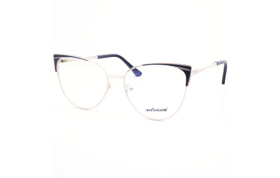 STAINLESS STEEL FRAME 56-16 (140) GOLD & BLACK