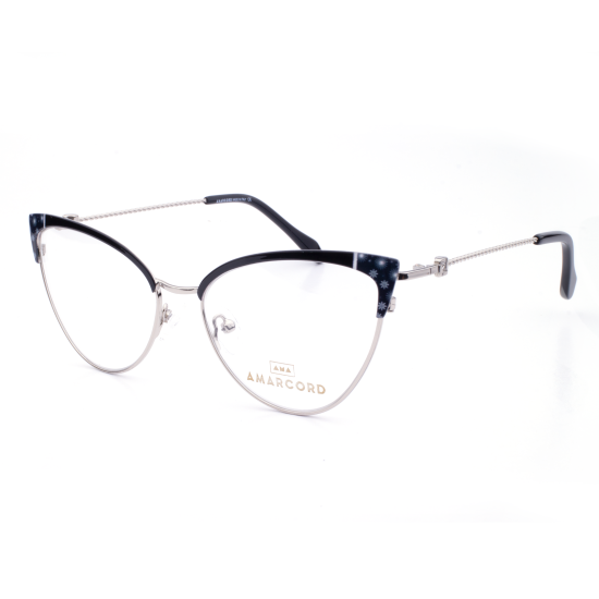 METAL FRAME 54-16 (140) BLACK & SILVER