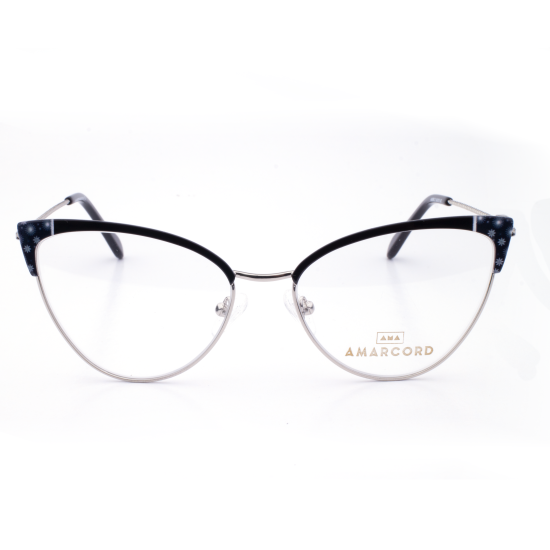 METAL FRAME 54-16 (140) BLACK & SILVER