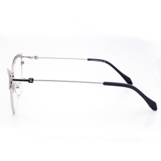 METAL FRAME 54-16 (140) BLACK & SILVER