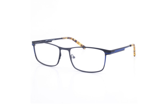 9363-METAL OPTICAL FRAME 54-17 (140) BLACK & BLUE