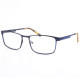 9363-METAL OPTICAL FRAME 54-17 (140) BLACK & BLUE
