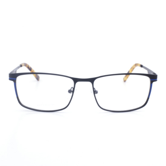 9363-METAL OPTICAL FRAME 54-17 (140) BLACK & BLUE