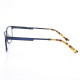 9363-METAL OPTICAL FRAME 54-17 (140) BLACK & BLUE