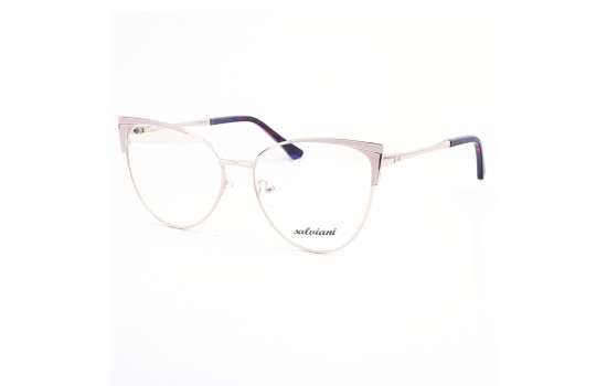 STAINLESS STEEL FRAME 56-16 (140) GOLD & PURPLE