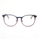 9350-METAL OPTICAL FRAME 51-18 (140) BLACK & RED