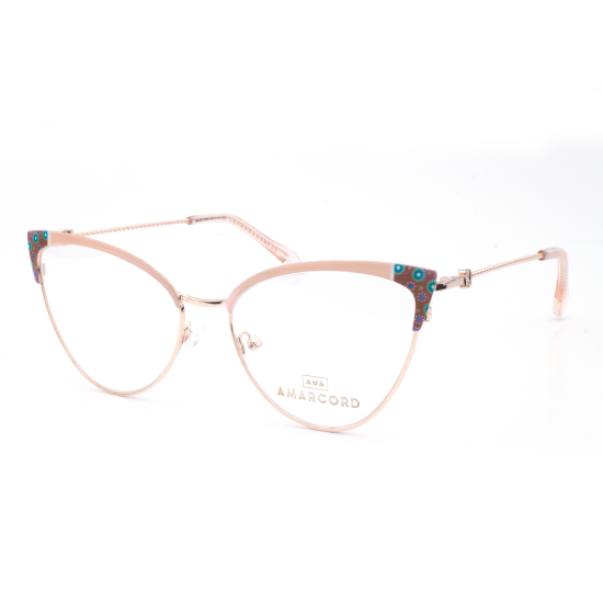 METAL FRAME 54-16 (140) CREAM & GOLD