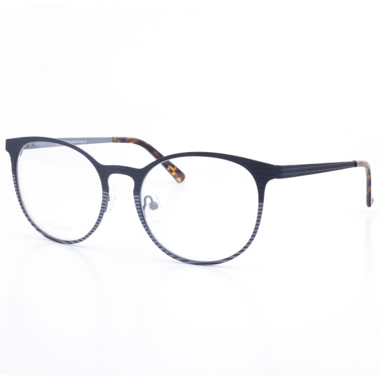 9350-METAL OPTICAL FRAME 51-18 (140) BLACK & GUN