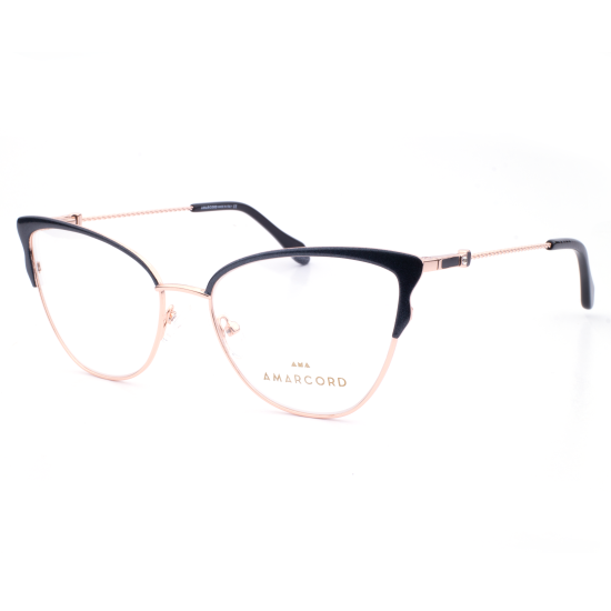METAL FRAME 54-16 (140) BLACK & GOLD