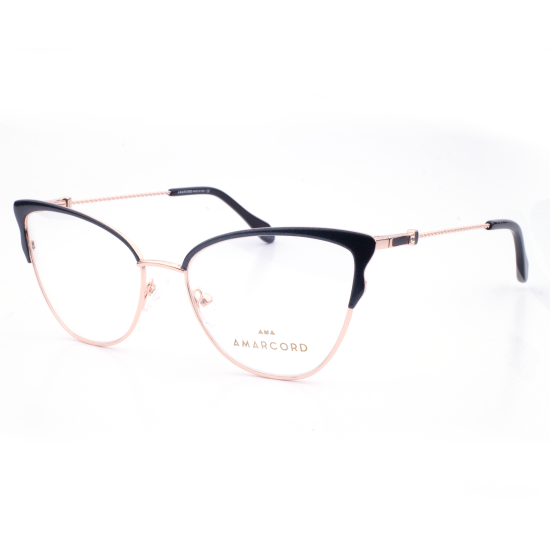 METAL FRAME 54-16 (140) BLACK & GOLD