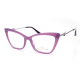 PLASTIC OPTICAL FRAME 53-16 (140) PURPLE & SILVER