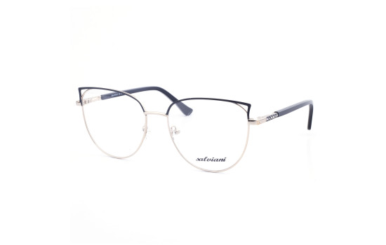 STAINLESS STEEL OPTICAL FRAME 53-16 (140) BLACK