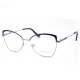 PLASTIC OPTICAL FRAME 53-16 (140) BLACK & SILVER
