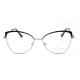PLASTIC OPTICAL FRAME 53-16 (140) BLACK & SILVER