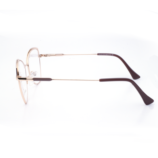 PLASTIC OPTICAL FRAME 53-16 (140) GOLD & CREAM