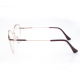 PLASTIC OPTICAL FRAME 53-16 (140) GOLD & CREAM