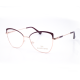 PLASTIC OPTICAL FRAME 53-16 (140) GOLD & BROWN