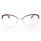 PLASTIC OPTICAL FRAME 53-16 (140) GOLD & BROWN