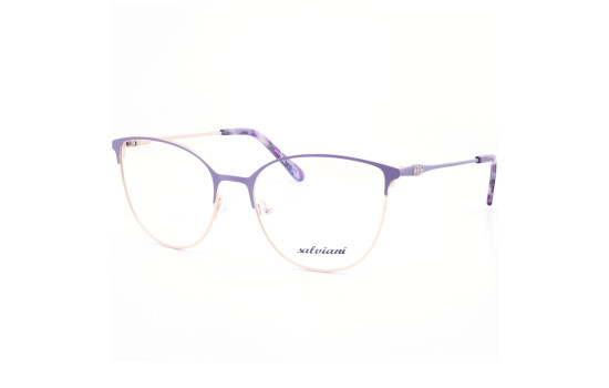 STAINLESS STEEL FRAME 53-17 (140) GOLD & PURPLE