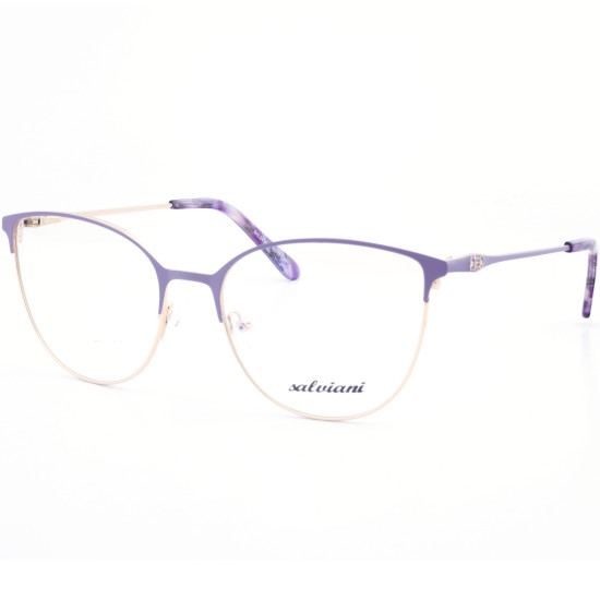 STAINLESS STEEL FRAME 53-17 (140) GOLD & PURPLE