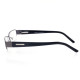 METAL HALF RIM FRAME 48-18 (135) D GREY