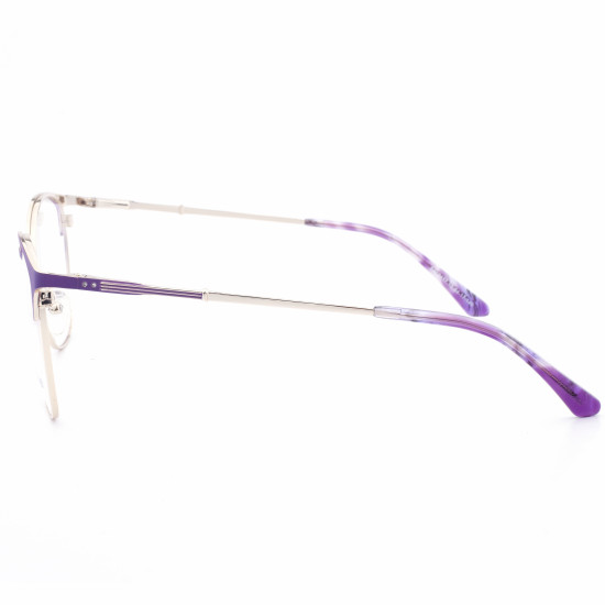 STAINLESS STEEL FRAME 54-17(140)GOLD & PURPLE DEMI