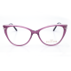 PLASTIC OPTICAL FRAME 54-16 (140) PURPLE & SILVER