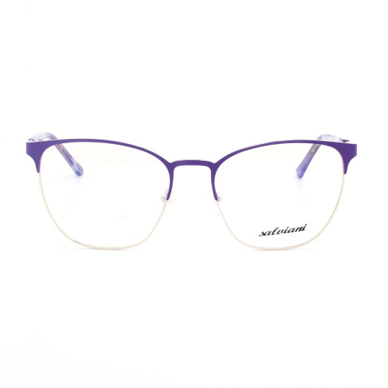 STAINLESS STEEL FRAME 54-17(140)GOLD & PURPLE DEMI
