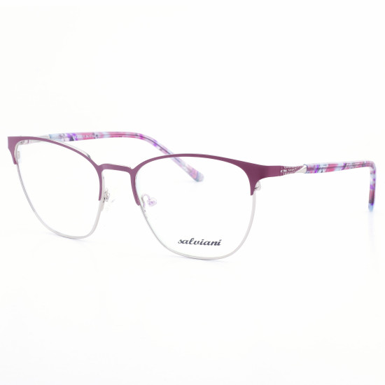 STAINLESS STEEL FRAME 54-17(140)SILVER & ROSE DEMI