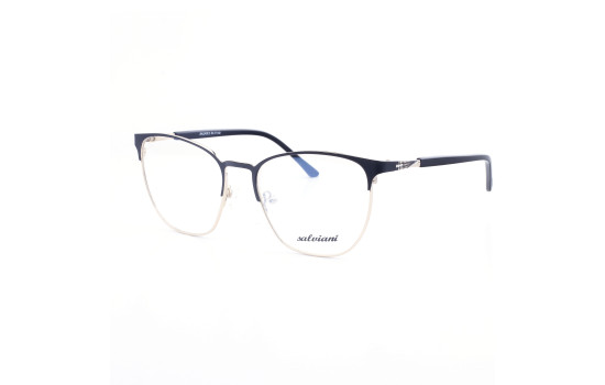 STAINLESS STEEL FRAME 54-17 (140) GOLD & BLACK