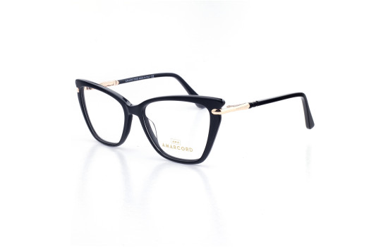 PLASTIC OPTICAL FRAME 54-16 (140) BLACK